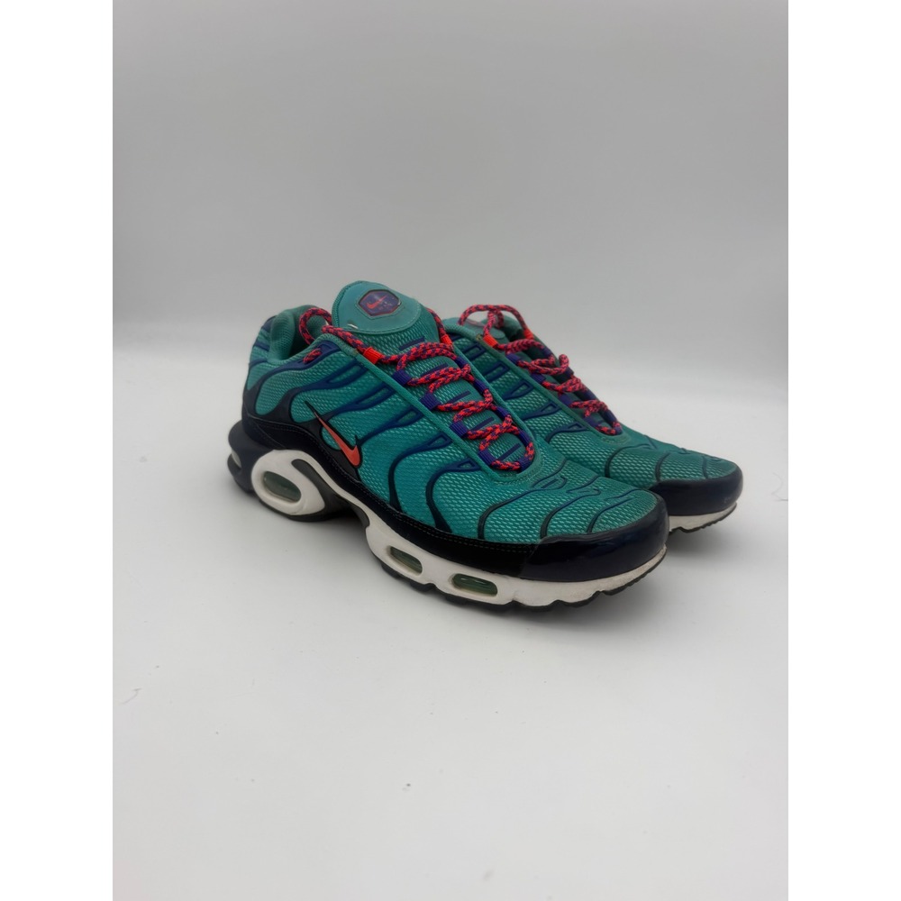 Nike Air Max Plus TN SE Emerald Green Blue Crimson AV7940-300 Mens 9.5